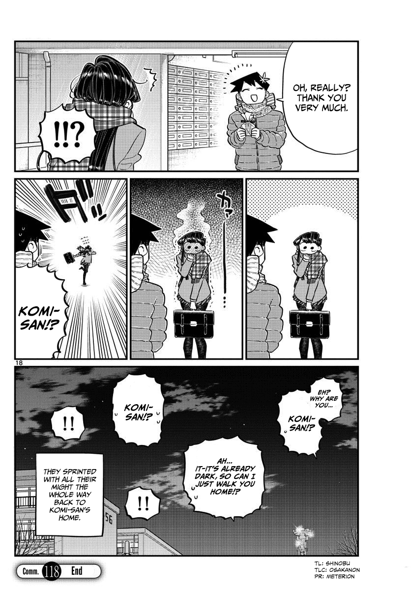 Komi-san wa Komyushou Desu Chapter 118 18